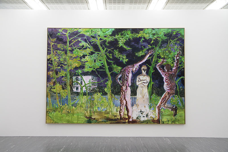© ORF.at/Simon Hadler (Reproduktion) Exponat aus der Ausstellung von Daniel Richter im 21er Haus