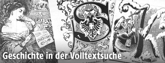 Historische Zeitungstitelblätter