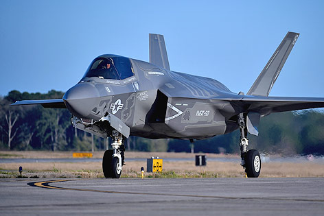 Kampfjet F-35 von Lockheed Martin