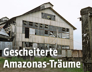 Verfallenes Haus in Fordlandia