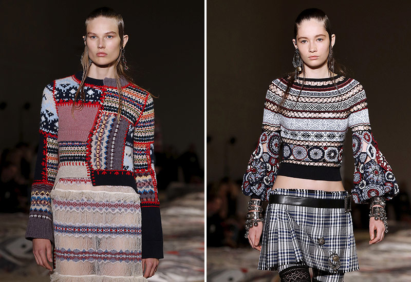 © APA/AFP/Francois Guillot (Montage) Frühling-/Sommer-Kollektion von Alexander McQueen