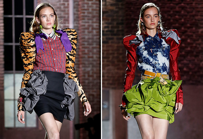 © Reuters/Alessandro Garofalo (Montage) Frühling-/Sommer-Kollektion von Dsquared2