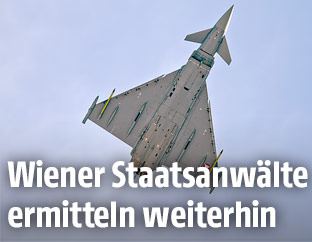 Eurofighter des &ouml;sterreichischen Bundesheers im Flug