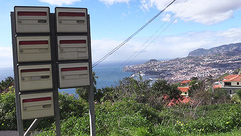 Briefkasten auf Madeira