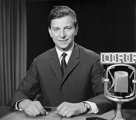 © picturedesk.com/ORF/First Look Archivbild von hugo Portisch aus dem Jahr 1968