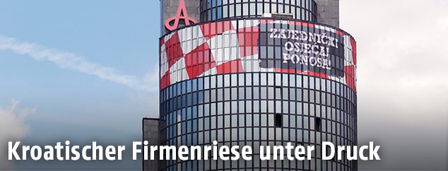 Zentrale der Firma Agrokor in Zagreb