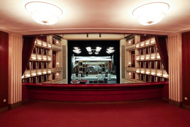 Eindrücke vom Umbau der Oper