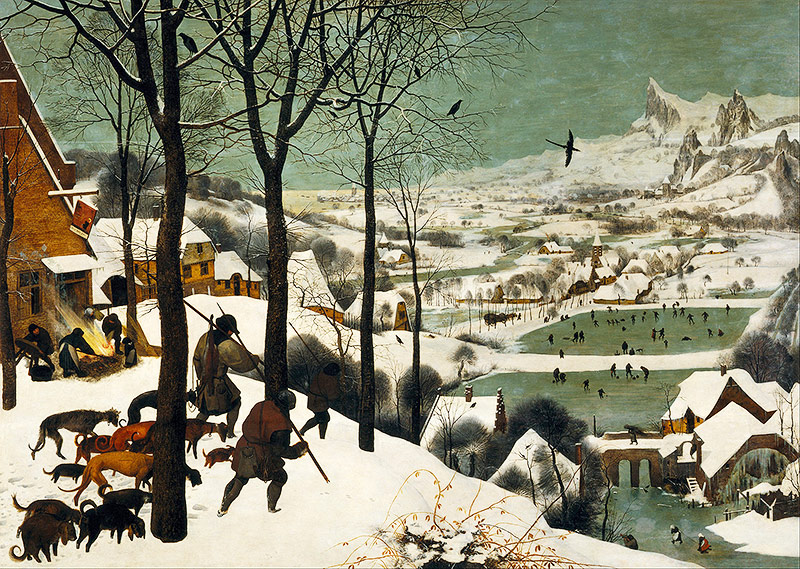 © Public Domain Die Jäger im Schnee (Pieter Bruegel)