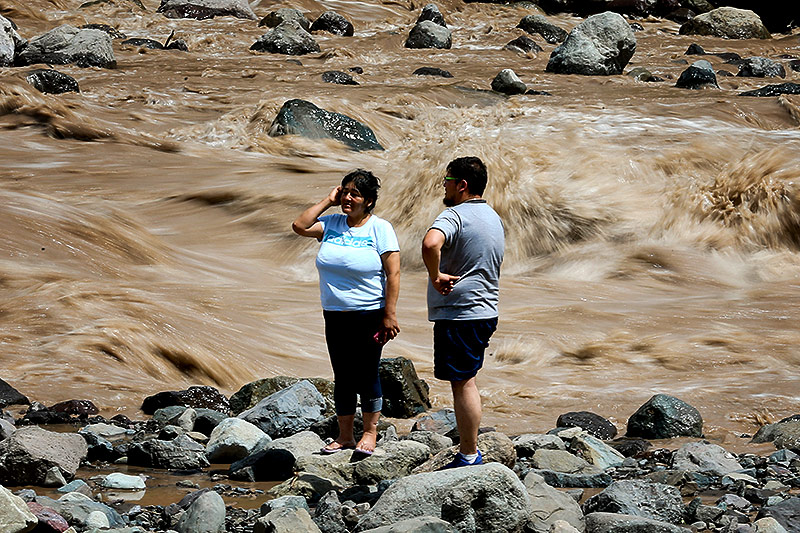 © APA/AP/Esteban Felix Überschwemmungen in Chile