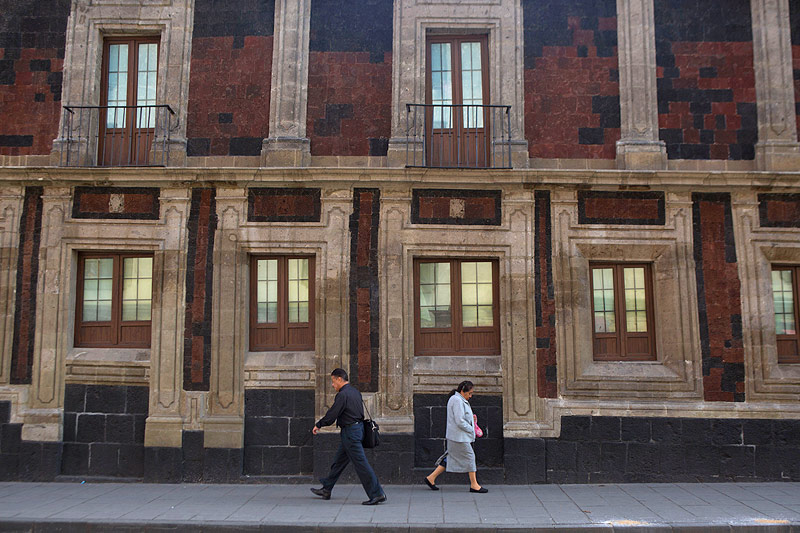 © AP/Rebecca Blackwell Schiefes Haus in Mexiko Stadt