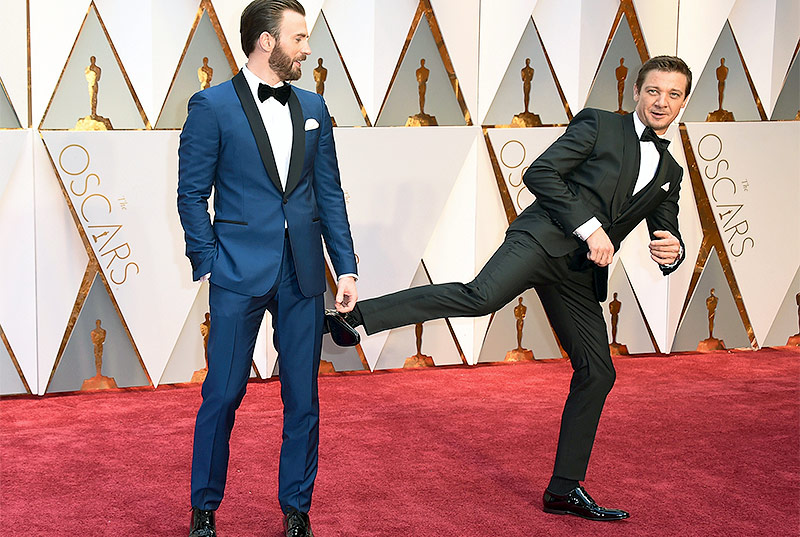 © APA/AP/Jordan Strauss Chris Evans und Jeremy Renner