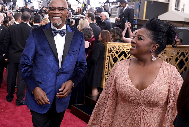 © Samuel L. Jackson und LaTanya Richardson APA/AP/Matt Sayles