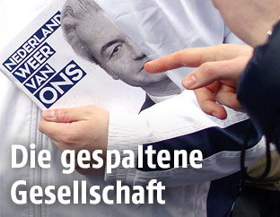 Eine Wahlkampfbrosch&uuml;re von Geert Wilders