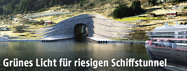 Rendering vom Schiffstunnel