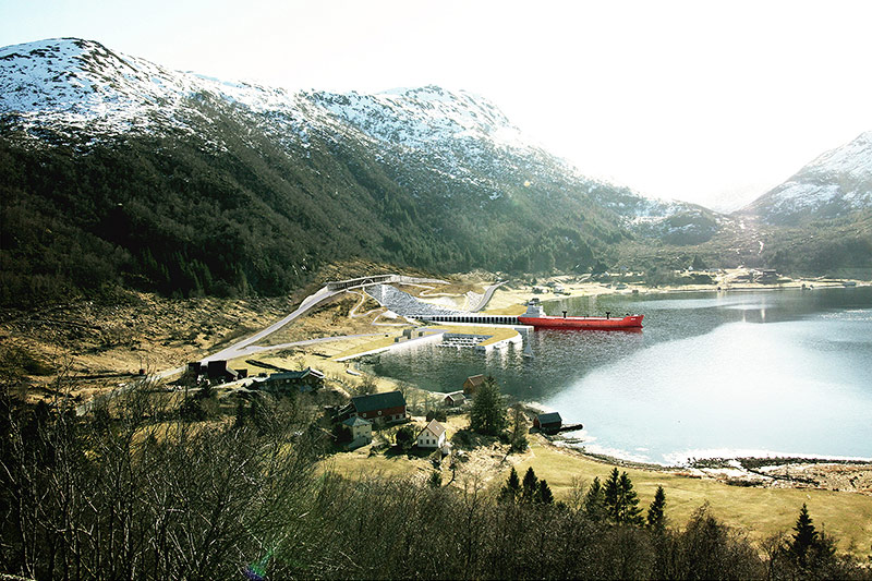 © Norwegian Coastal Administration Rendering vom Schiffstunnel