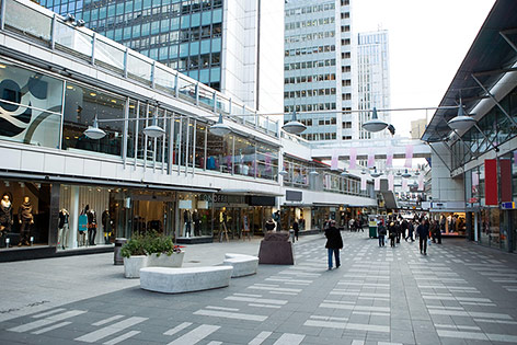 © Getty Images/ZenShui/Alix Minde Shopping Center in Stockholm