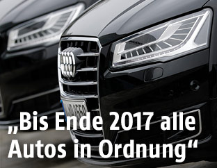 Frontpartie eines Audis