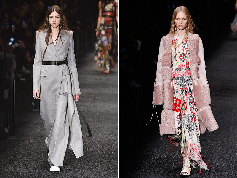 © APA/AP/Zacharie Scheurer; APA/AFP/Francois Guillot Herbstkollektion von Alexander McQueen