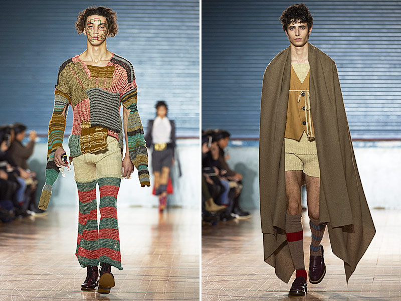© APA/AFP/Niklas Halle'n (Montage) Herbstkollektion von Vivienne Westwood