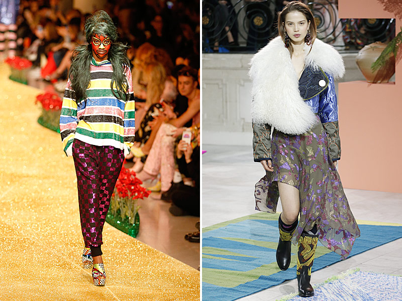 © picturedesk.com/Han Yan Xinhua/Eyevine, Camera Press Herbstkollektion von Ashish und Peter Pilotto