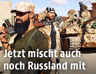 K&auml;mpfer der Libyan National Army (LNA)