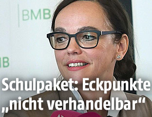 Bildungsministerin Sonja Hammerschmid 