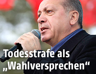Der türkische Staatschef Recep Tayyip Erdogan