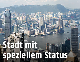 Skyline von Hongkong