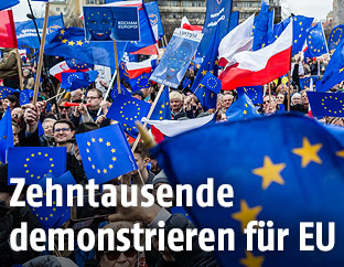 Demo in Warschau