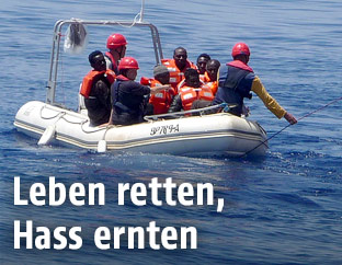 Rettungsboot von Sea Eye
