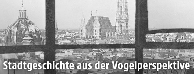 Blick vom Hochhaus in der Herrengasse, um 1935