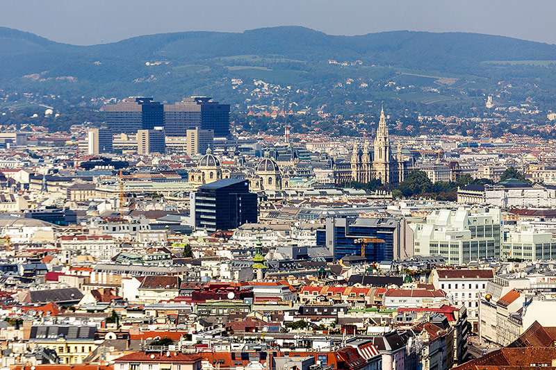 © ORF.at/Christian Öser Luftansicht von Wien