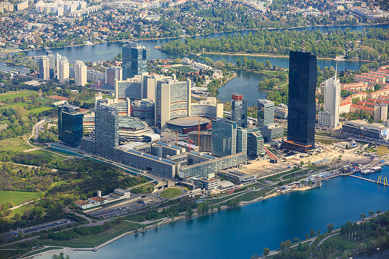 © ORF.at/Dominique Hammer Luftansicht von Wien
