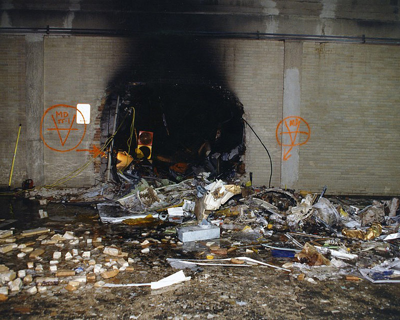 © FBI Foto zeigt die Szenen beim Pentagon nach dem Anschlag vom 11. September 2011