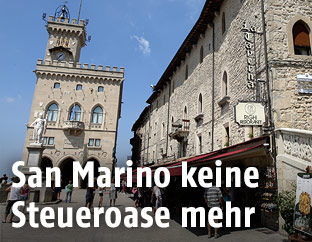 Regierungsgebäude in San Marino