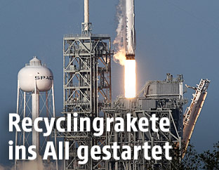 Start der SpaceX-Rakete