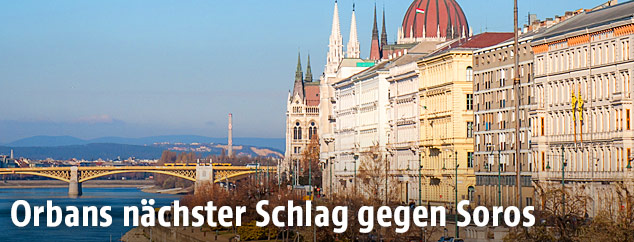 Stadtansicht von Budapest