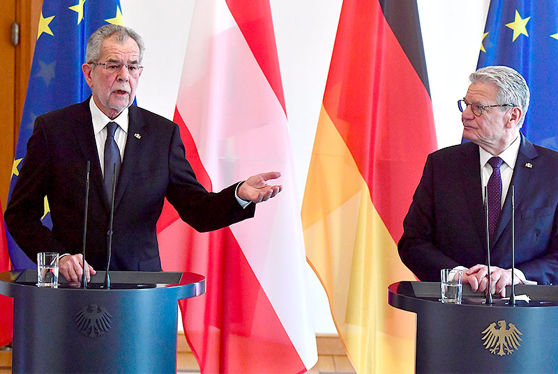 Alexander Van der Bellen und Joachim Gauck