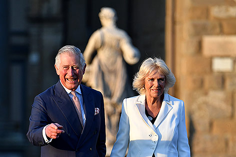 © APA/AFP/Alberto Pizzoli Prinz Charles und seine Frau Camilla