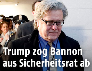 Stephen Bannon, Ex-Strategieberater des US-Präsidenten Donald Trump