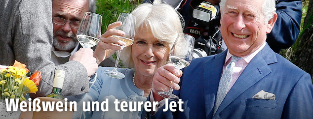 Prinz Charles und seine Ehefrau Herzogin Camilla