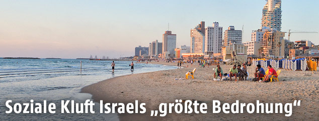Strand von Tel Aviv