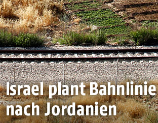 Bahngleise in Israel