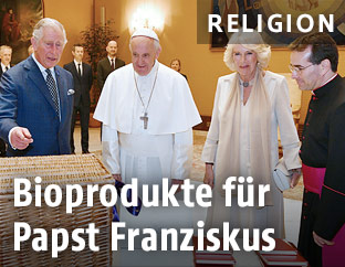 Bioprodukte für Papst Franziskus
