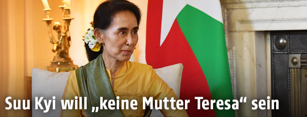 Friedensnobelpreisträgerin Aung San Suu Kyi