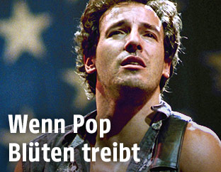 Archivbild von Bruce Springsteen während seiner "Born in the USA"-Tour im Jahr 1985