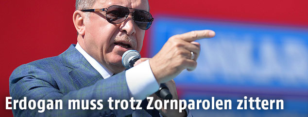 Der t&uuml;rkische Staatschef Recep Tayyip Erdogan