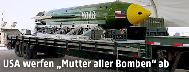 GBU-43/B Massive Ordnance Air Blast bomb (MOAB)