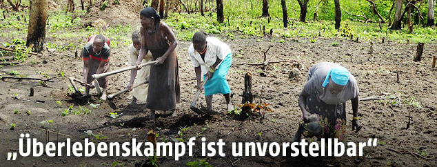 Menschen im Südsudan