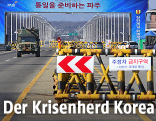 Grenzübergang zwischen Nord- und Südkorea